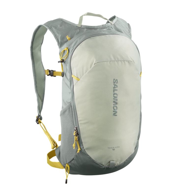 Mochila Salomon Trailblazer 10 verde ligera y ergonómica para trail running y senderismo