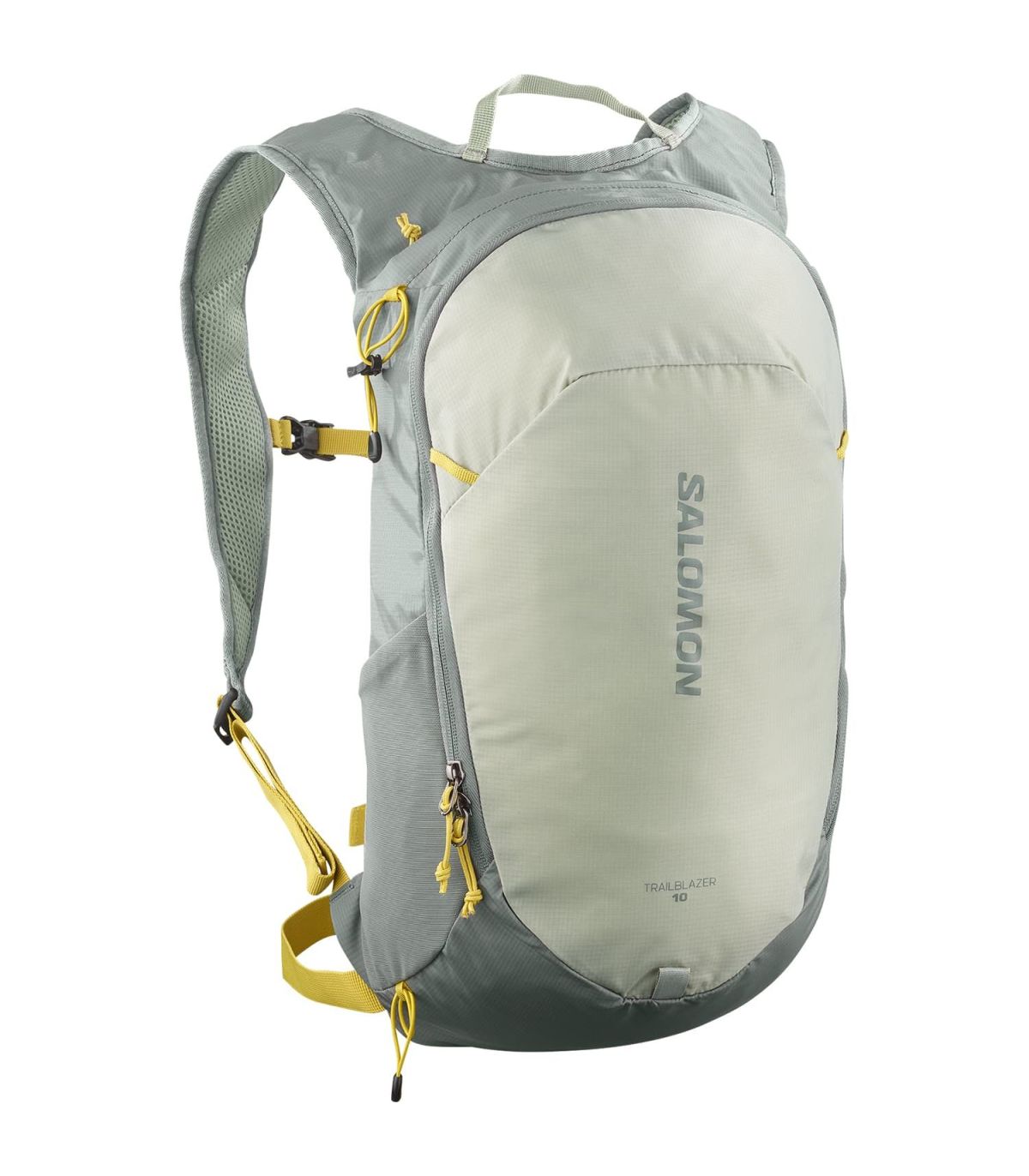 Mochila Salomon Trailblazer 10 verde ligera y ergonómica para trail running y senderismo