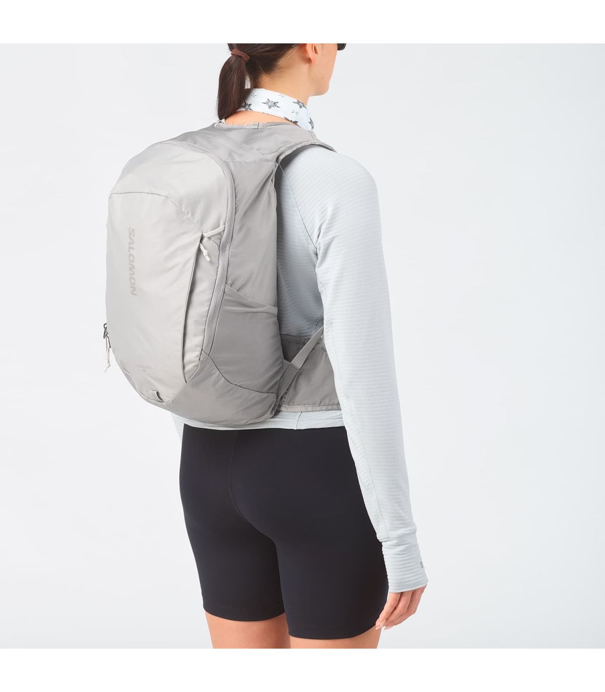 Salomon Mochila Trailblazer 20 Gris | arnés 3D Airmesh