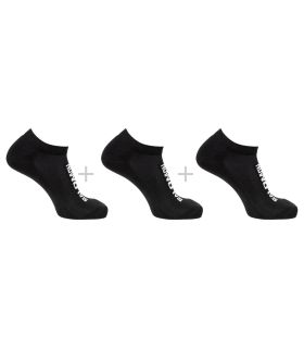 Pack de 3 calcetines tobilleros Salomon Everyday Low color negro