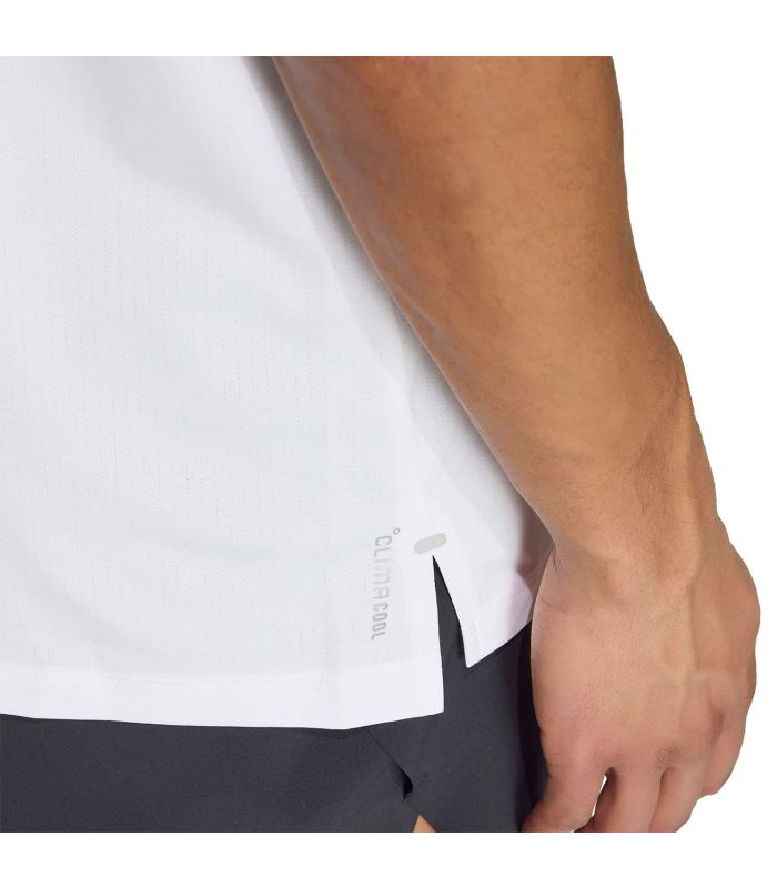 Adidas Camiseta de Running Adi365 T | Franjas turquesa
