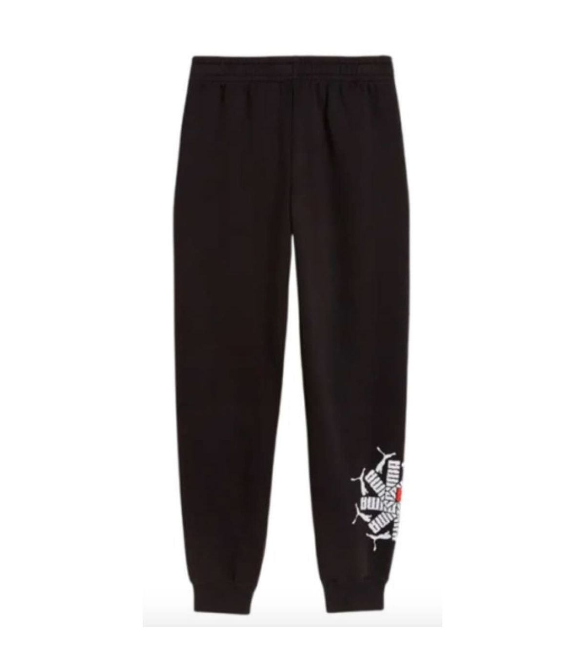 Puma Pantalón Ess Logo Lab Brand Negro Niño | corte jogger