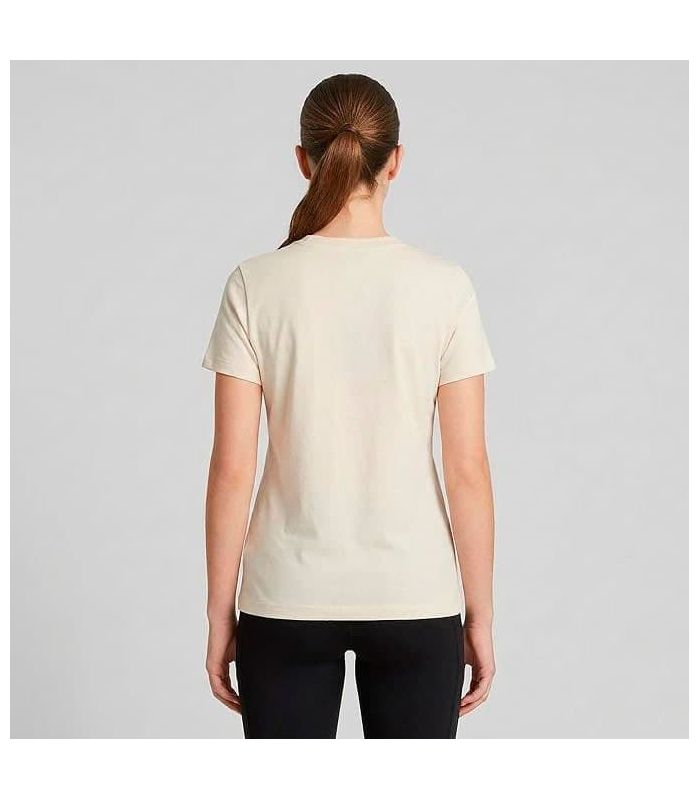 Puma Camiseta Ess+ Rhinestone Beige Niña | Strass frontal