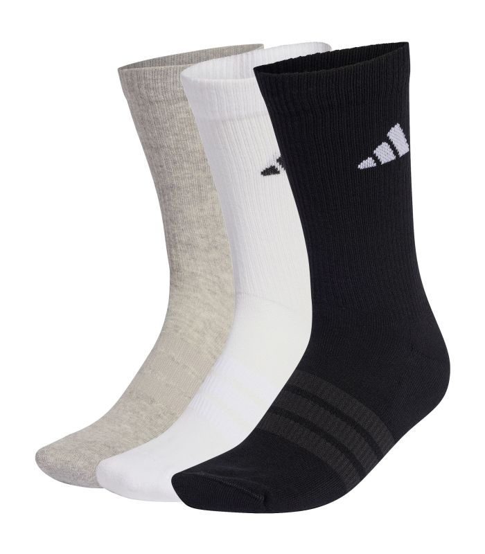Adidas Calcetines Crew Cushioned Pack 3 Multi | Acolchado