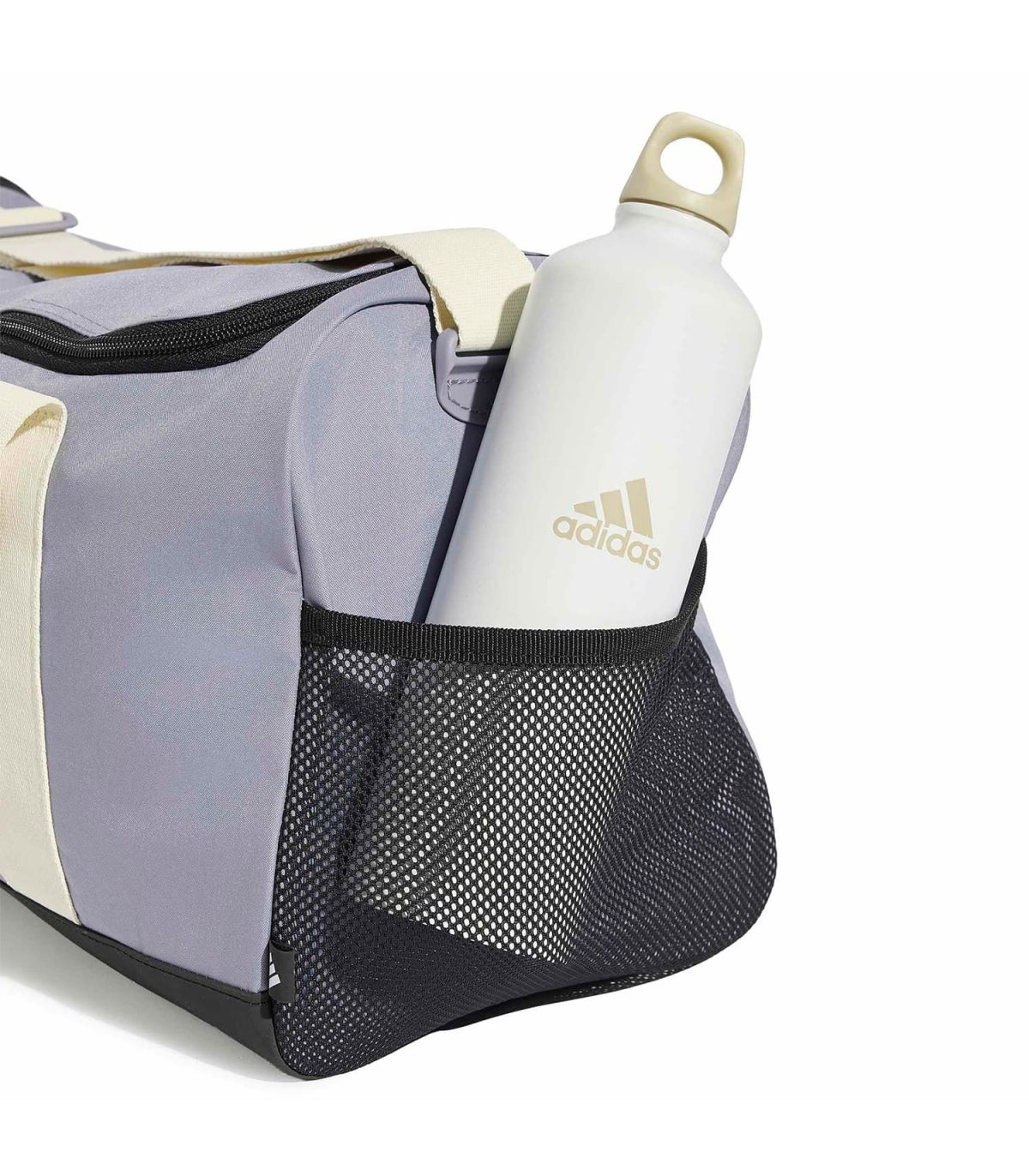 Adidas Bolsa de Deporte Pequeña Linear Morado | almohadilla