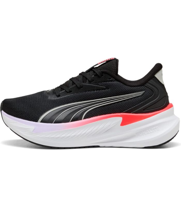 Zapatillas de running para hombre Puma Maxstride Lite en color negro con empeine transpirable