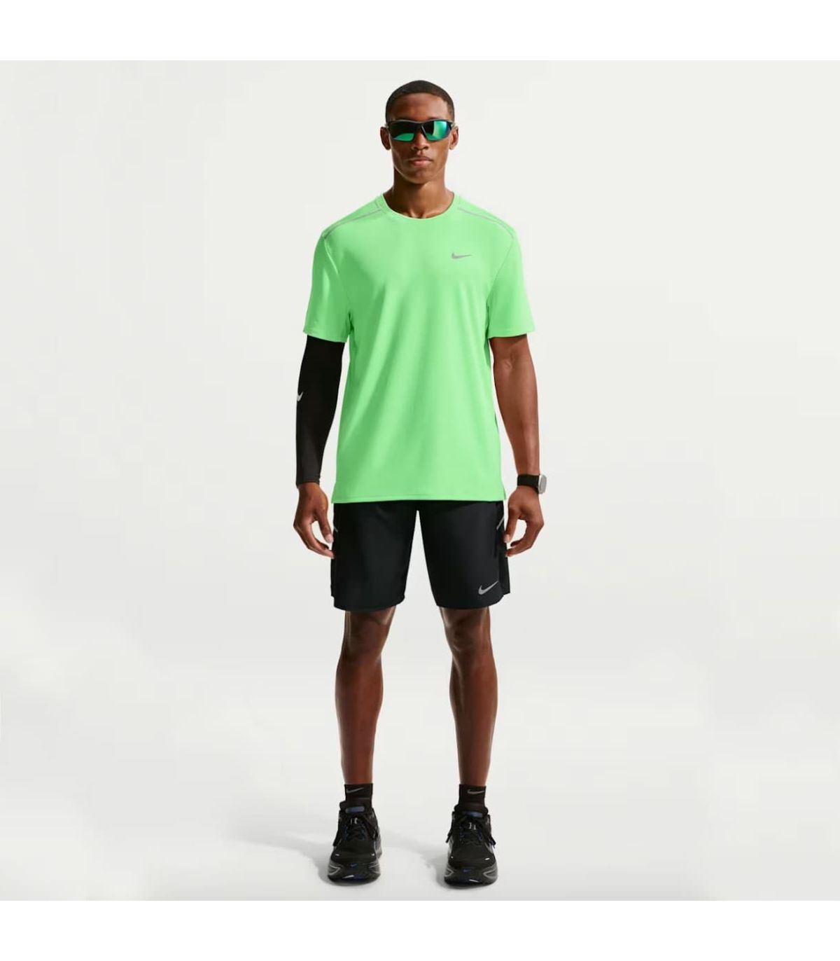 Nike Camiseta Running Dri-FIT Miller Lima | reflectante