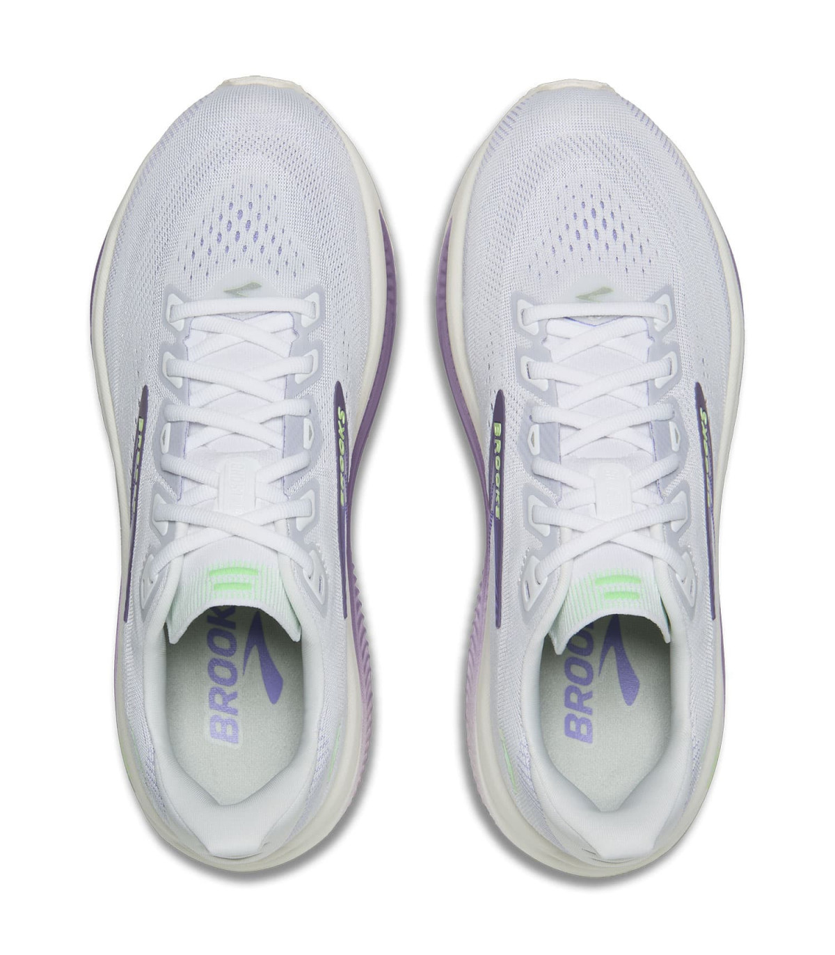 Brooks Ghost 18 Mujer | entresuela estriada morada 260g