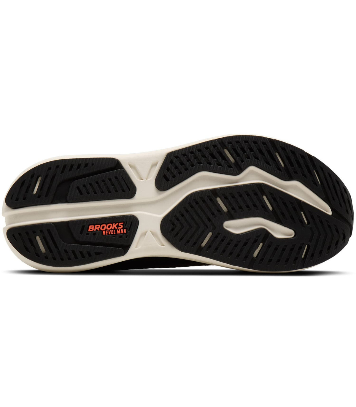 Brooks Zapatillas Revel Max Negro | corte rayado de 278 g
