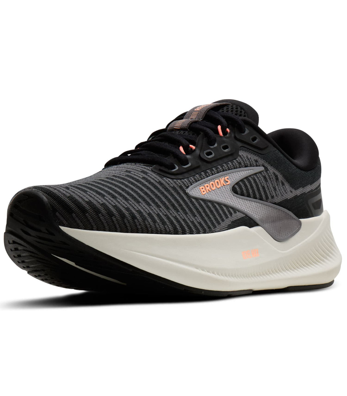 Brooks Zapatillas Revel Max Negro Mujer | talón estriado