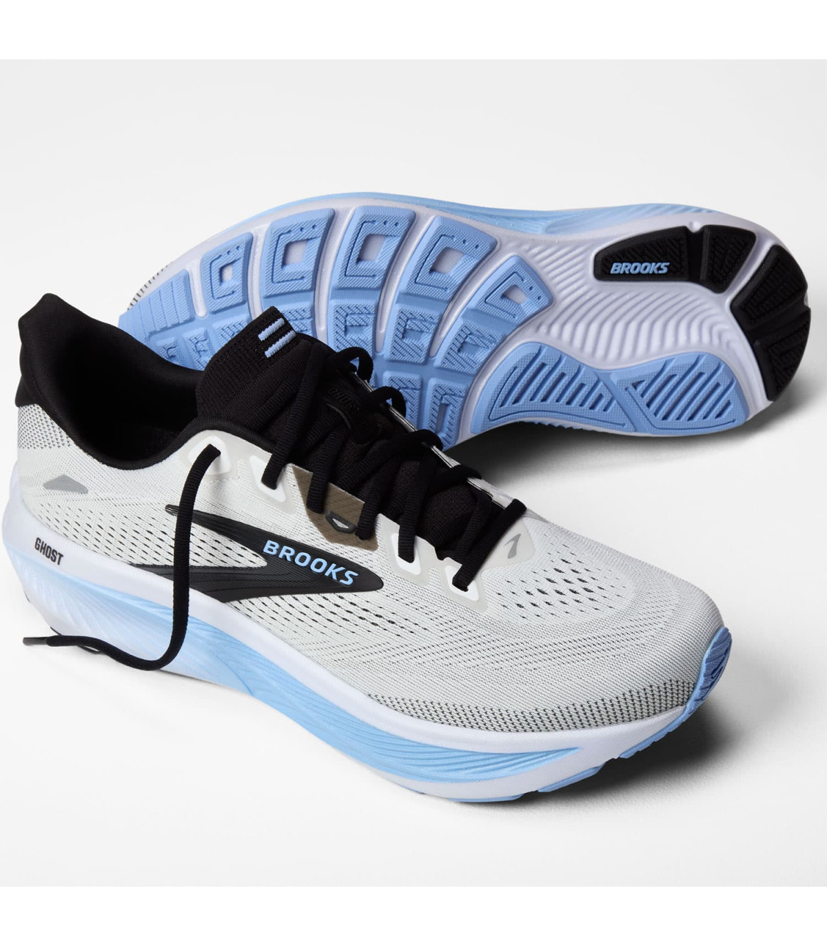 Brooks Zapatillas Ghost 18 | nitrógeno y relieve celeste