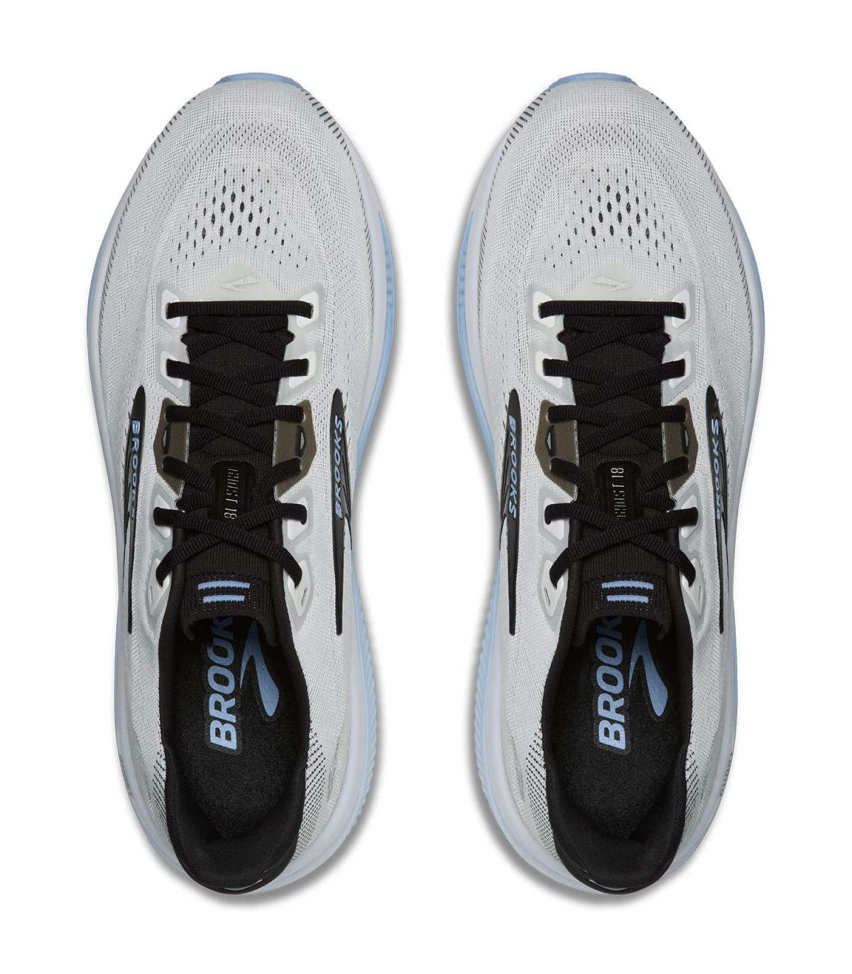 Brooks Zapatillas Ghost 18 | nitrógeno y relieve celeste