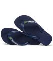 Shop Sandals/Man Chancets Man Havaianas Brazil kids Blue Logo